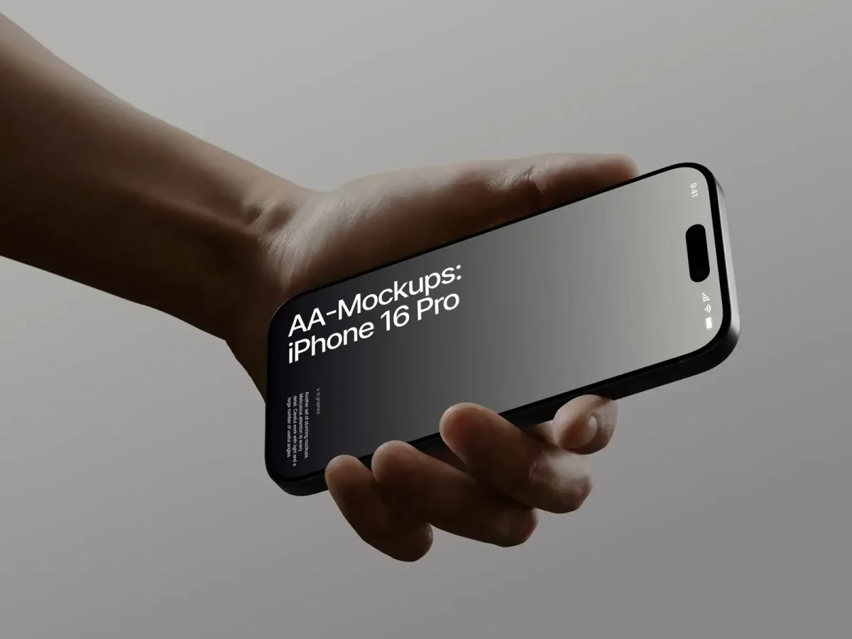 AA-Mockups: iPhone 16 Pro screenshot 2