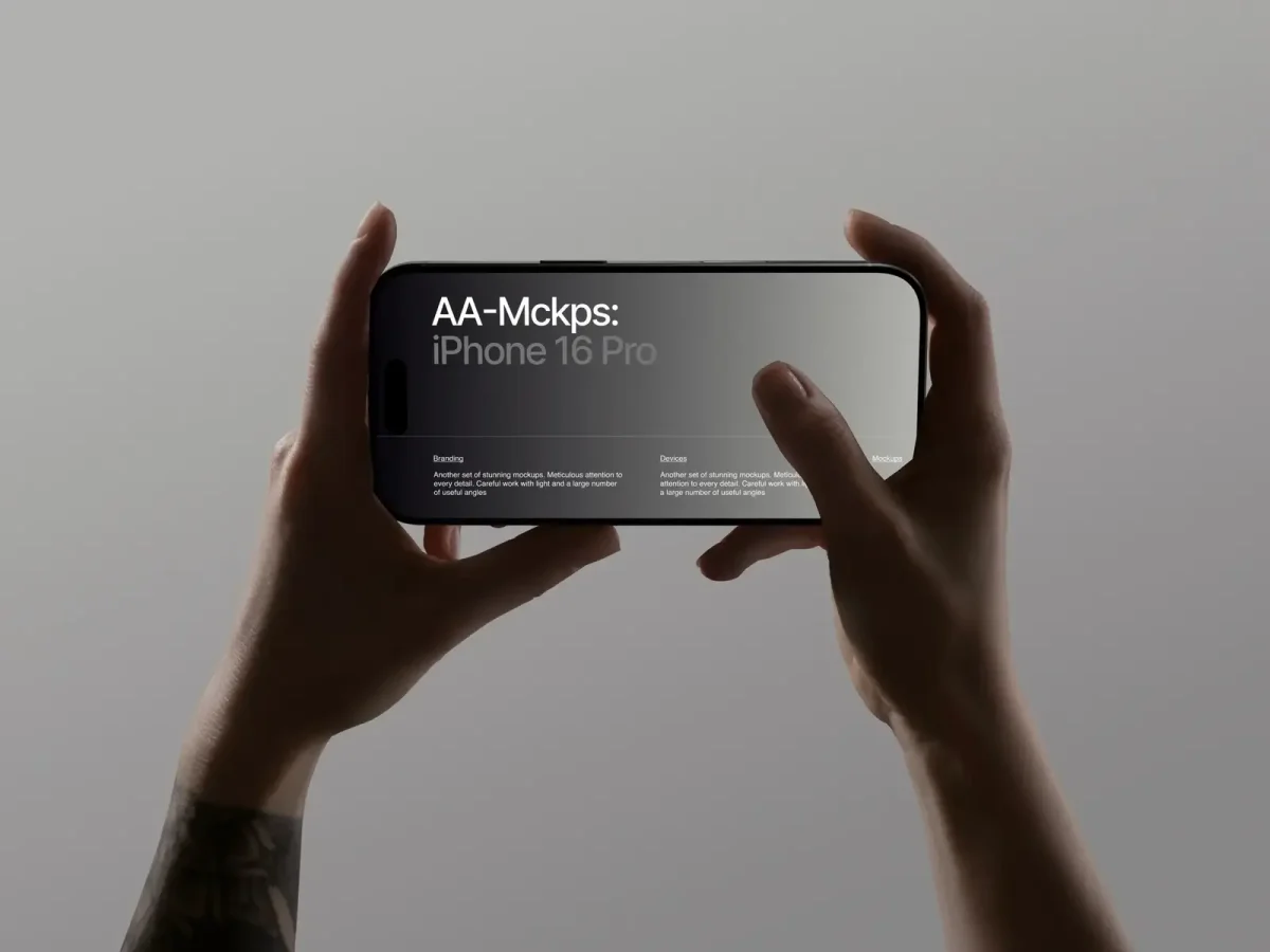 AA-Mockups: iPhone 16 Pro screenshot 5