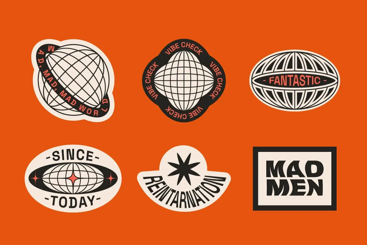 Editable Logo Badge Builder Set screenshot 2