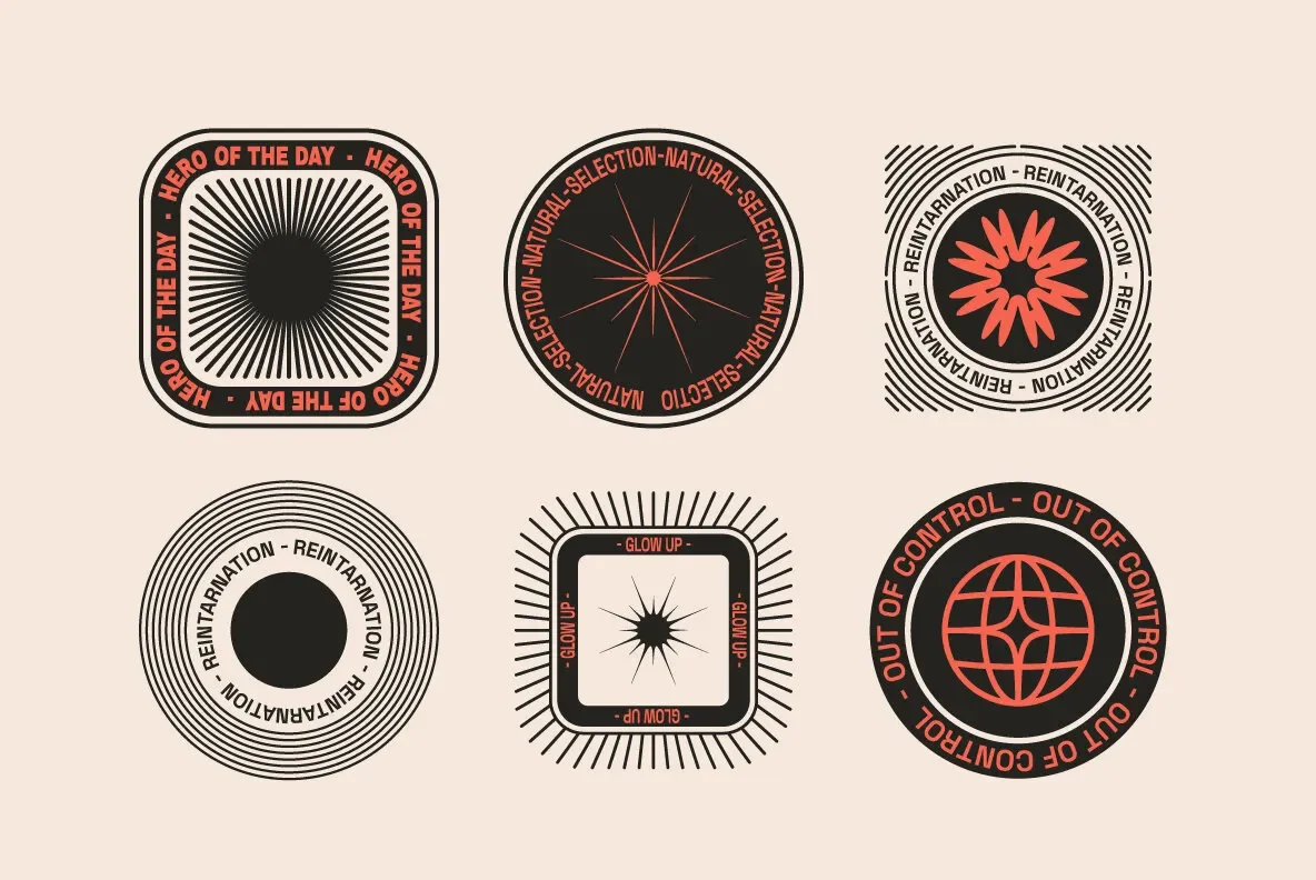 Editable Logo Badge Builder Set screenshot 4