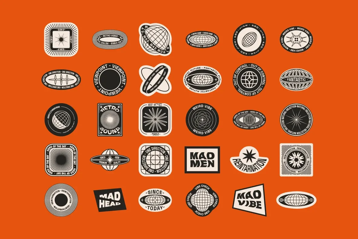 Editable Logo Badge Builder Set screenshot 5